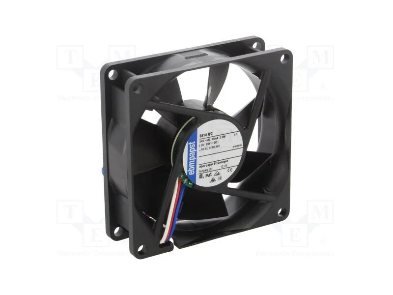 Ventilador: DC, transversal, 24VDC