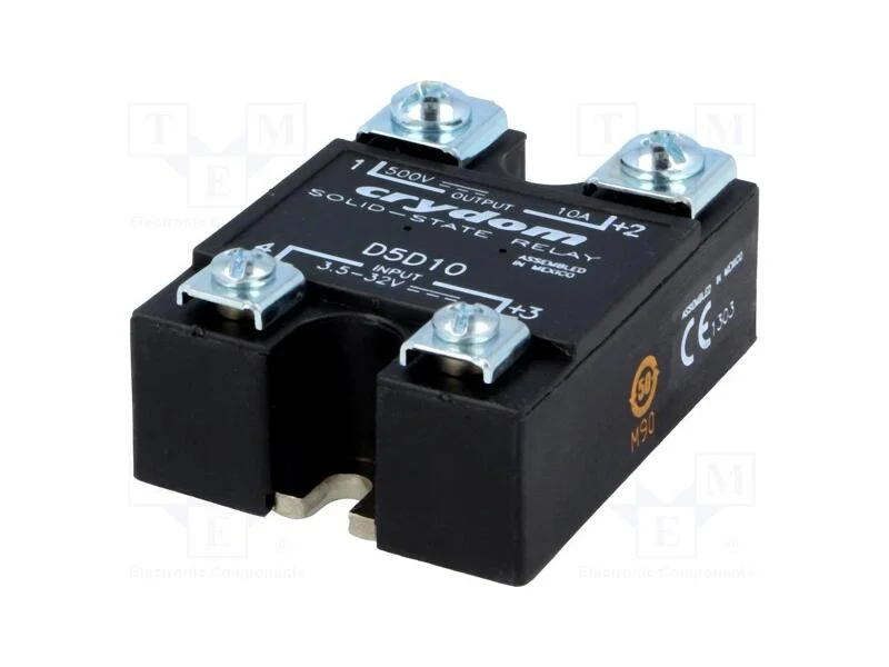 Relé: Semicondutores, Ucoma: 3,5÷32vdc, 10a, 1÷500vdc, Série: 1-Dcl