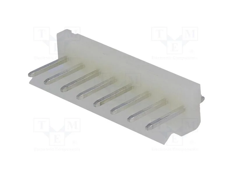 Tomada, fio-placa, macho, 5,08mm, PIN: 8, THT, 25.