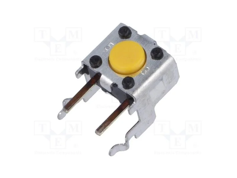 Microinterruptor TACT, SPST-NO, Pos: 2, 0,05A/24V.