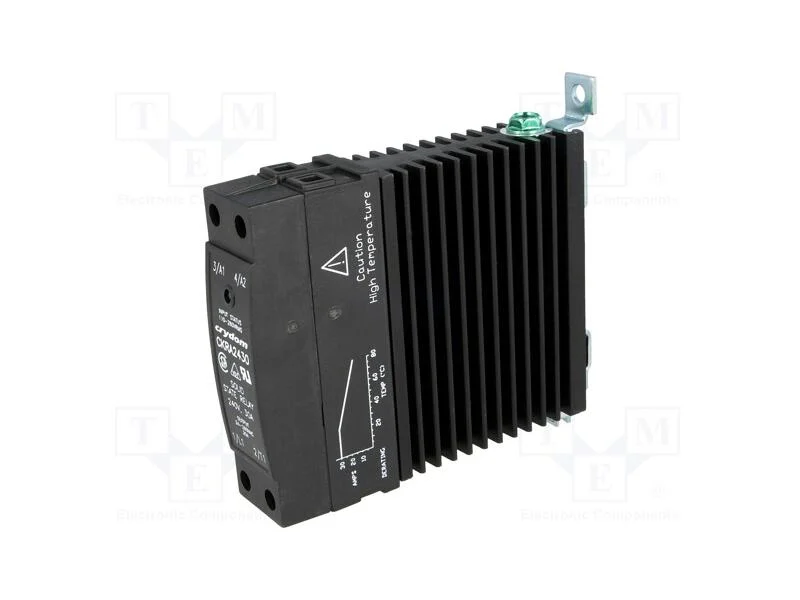 Relé: Semicondutores, Ucoma: 110÷280vac, 30a, 24÷280vac, -40÷80c