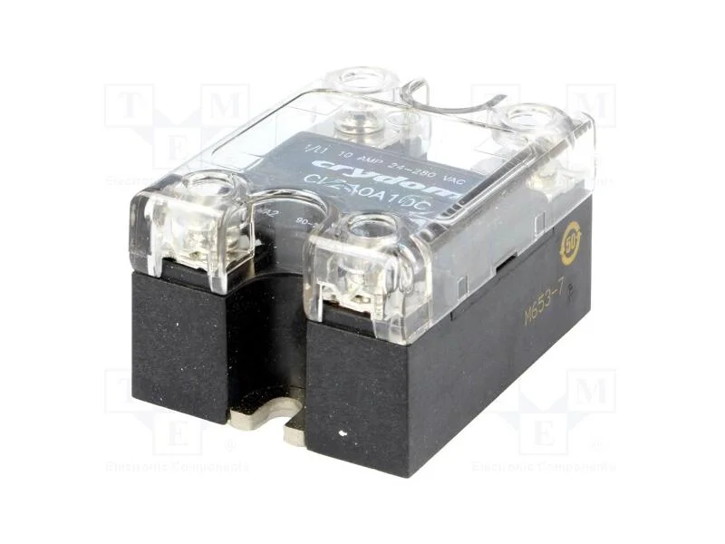 Relé: Semicondutores, Ucoma: 3÷32vdc, 10a, 24÷280vac, -40÷80c
