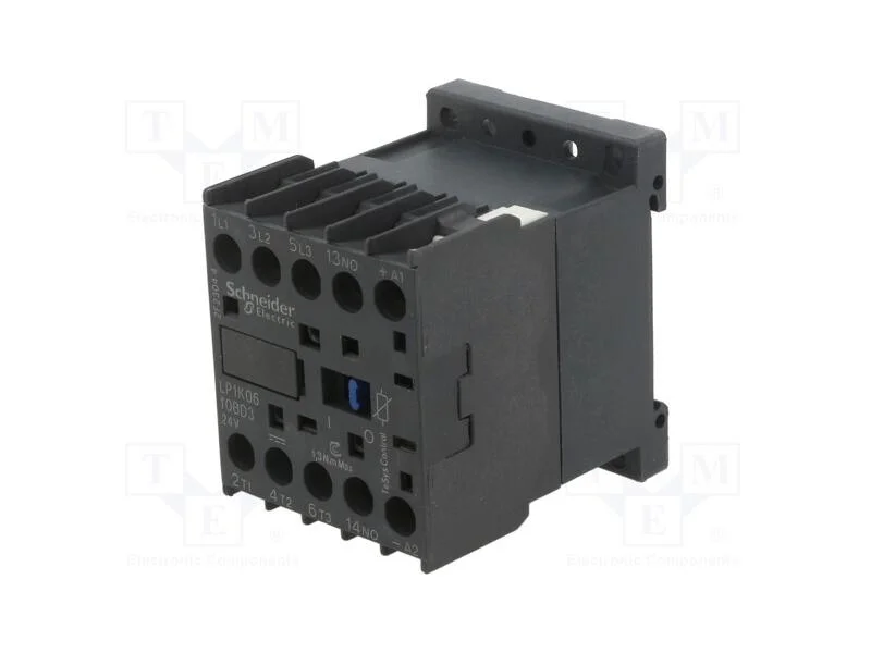 Contator: 3 Polos, No X3, Contatos Auxiliares: No, 24vdc, 6a