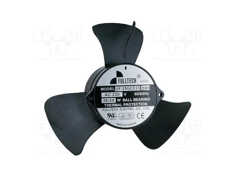 Ventilador: AC, transversal, 230VAC, 220x86mm, 78.