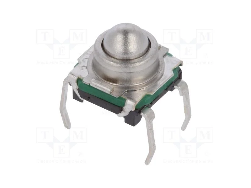 Microinterruptor Tact, Spst-No, Pos: 2, 0,05a/32vdc, Tht, 3,3n
