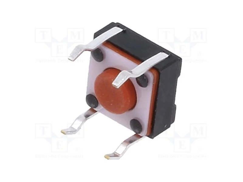 Microinterruptor TACT, SPST-NO x2, Pos: 2, 0,05A/.