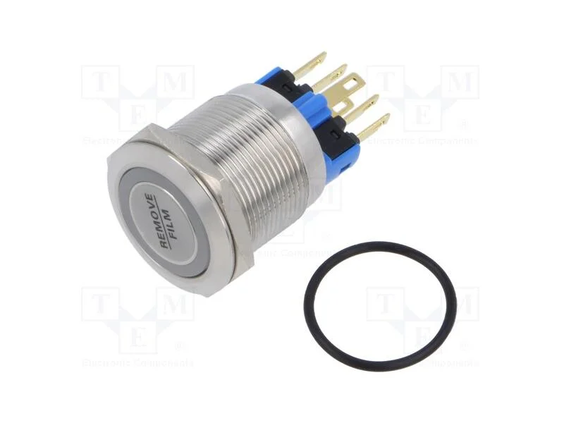 Interruptor: Antivandalismo, Pos: 2, Spst Nc + No, 2a/48vdc, Ip65