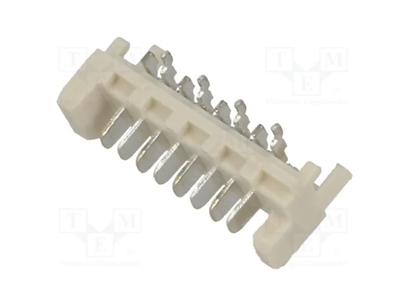 Tomada, fio-placa, macho, PIN: 8, 1,27mm, SMT, Pi.
