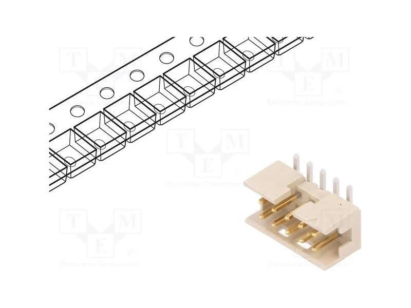 Tomada, fio-placa, macho, Minitek, 2mm, PIN: 10, .