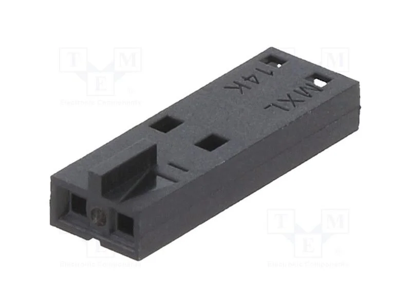 Ficha, fio-fio/placa, f&ecirc;mea, SL, 2,54mm, PIN: 2, .