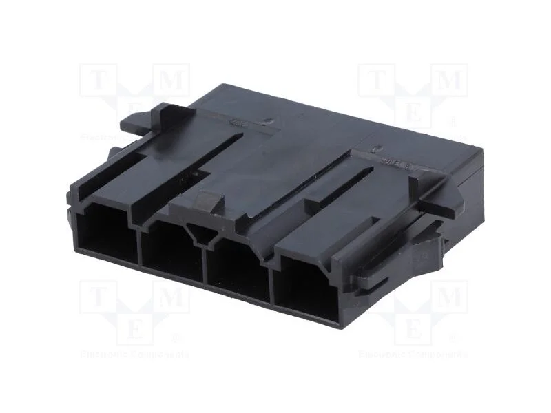 Ficha, fio-fio/placa, macho, Mini-Fit Sr, 10mm, P.