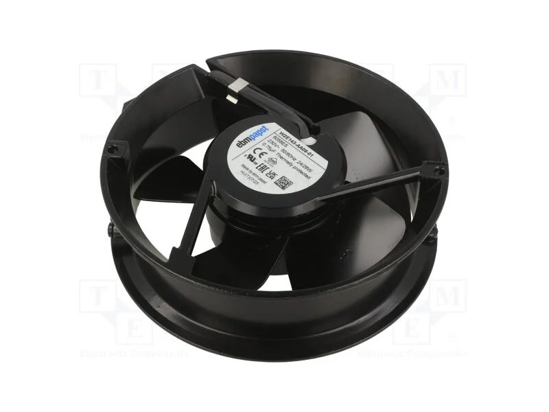 Ventilador: Ac, Transversal, 230vac, 165x51mm, 290m3/H, Esférico