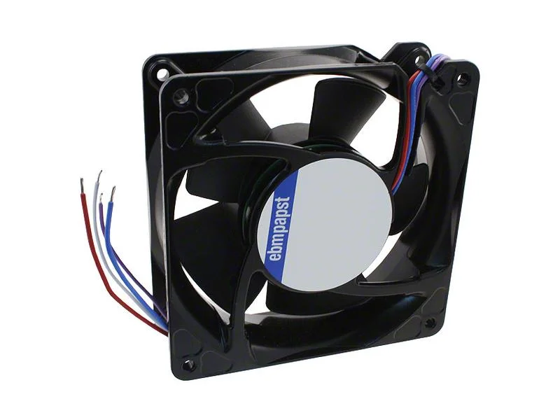 Ventilador: DC, transversal, 24VDC, 119x119x38mm,.