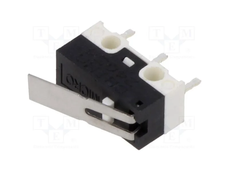 Microinterruptor Snap Action, 3a/125vac, com Alavanca, Spdt
