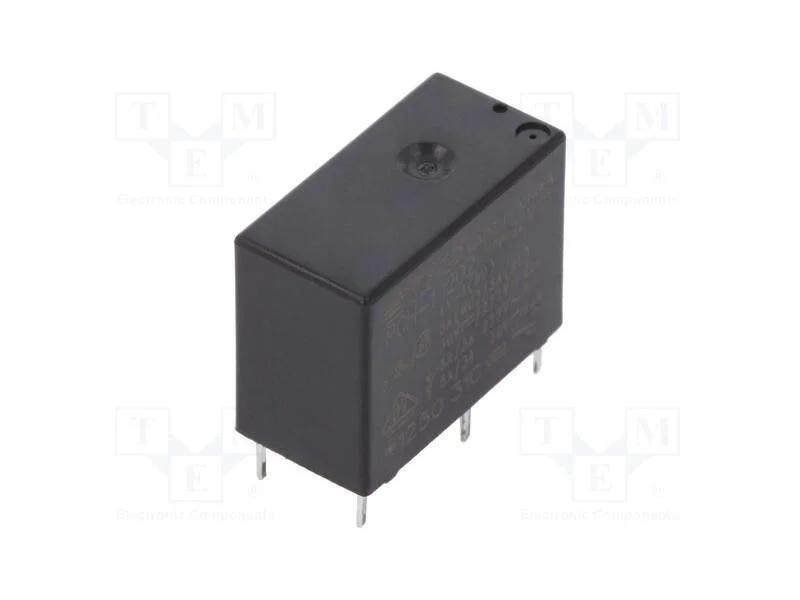 Relé: Eletromagnético, Spdt, Ubobina: 12vdc, 10a, 5a/277vac, Tht