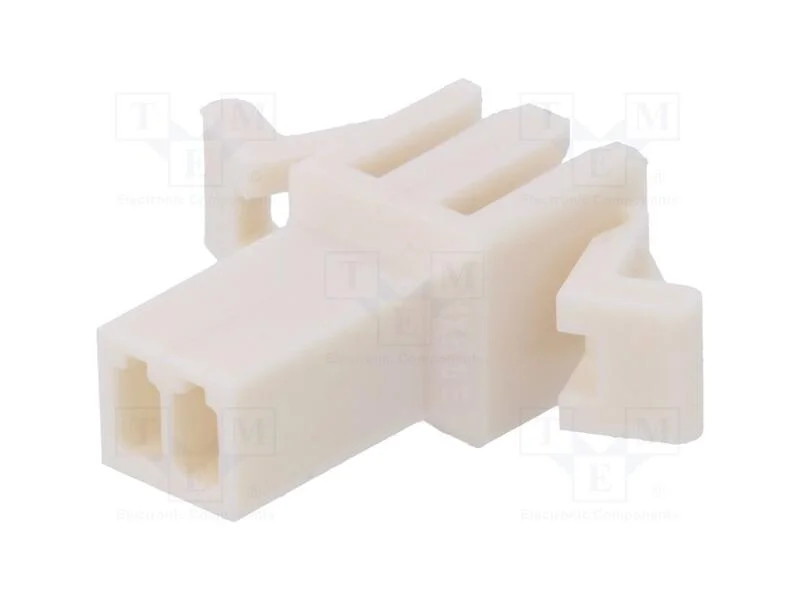 Ficha, fio-fio, macho, Mini-Latch, 2,5mm, PIN: 2,.