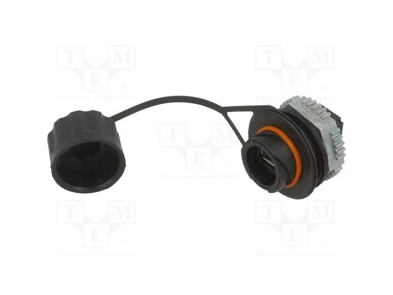 Conector, Usb a Tomada,Em Ambos Os Lados, Usb 2.0, Plástico