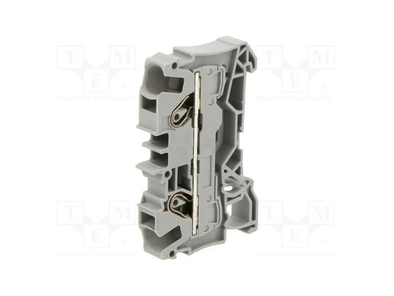Conector: de carril, 0,5÷6mm2, faixas: 1, braçade.