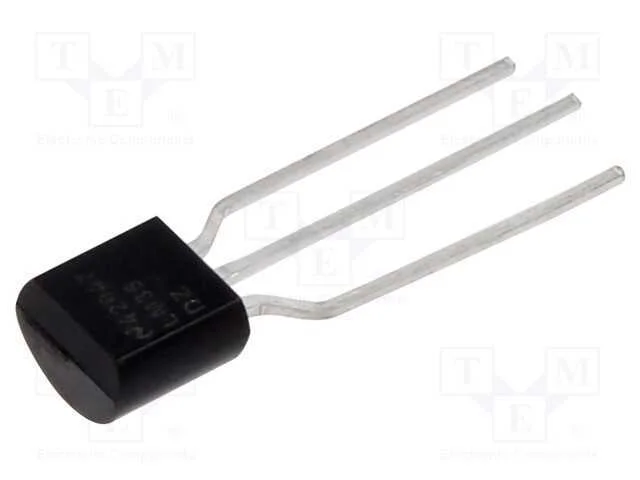 Ic: Sensor de Temperatura; -55÷150°c; To92; Tht; Exat: ±0,4°c