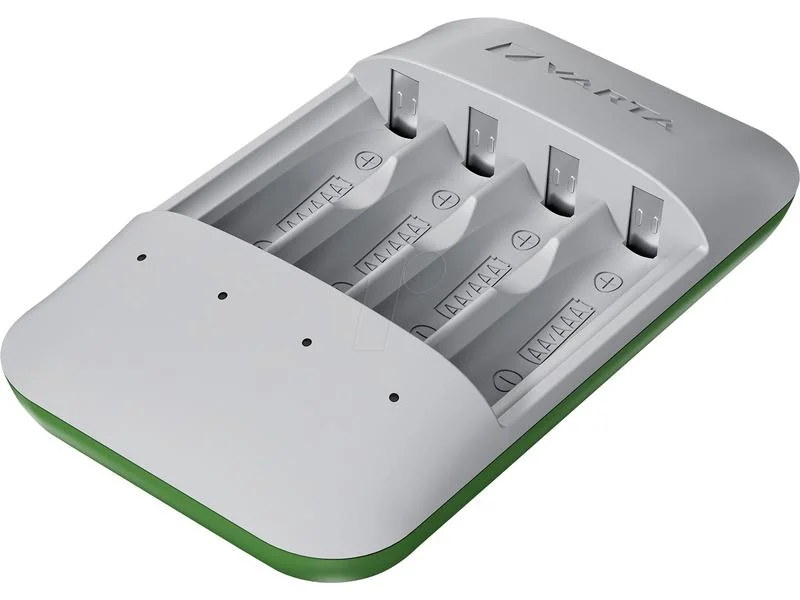 Carregador para Pilhas Varta Eco Charger Pro + 4 .