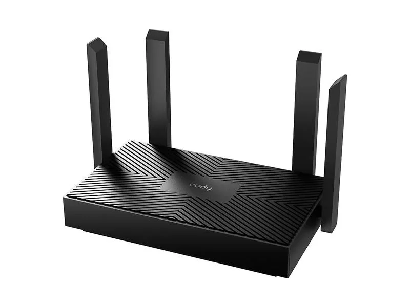 Router Wireless Ax1500 Wr1500 Dual-Band Wi-Fi 6 Preto - Cudy