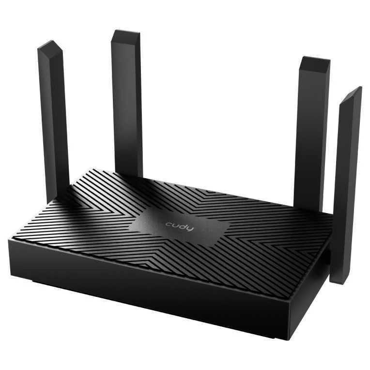 Router Wireless Ax1500 Wr1500 Dual-Band Wi-Fi 6 Preto - Cudy