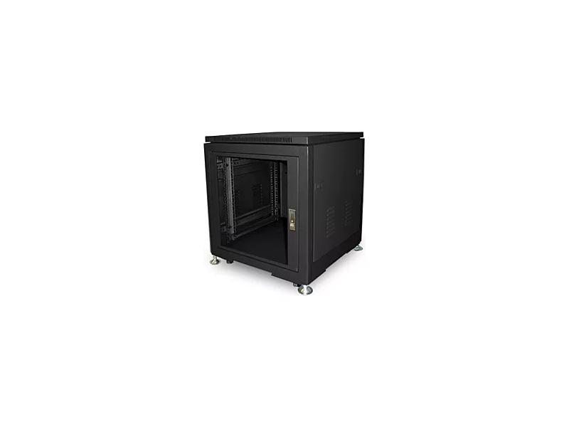 Armário rack 19 de 10 U metálico.