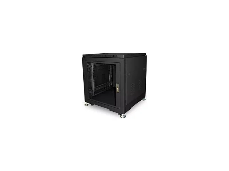 Armário rack 19 de 10 U metálico.