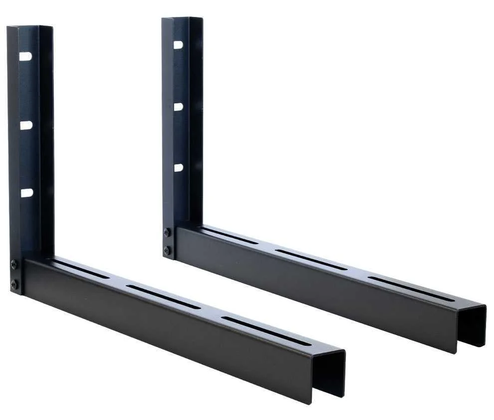 Pack 2x Suportes Horizontais P/ Caixas de Segurança de Gravadores de Vídeo Dvr - Nimo