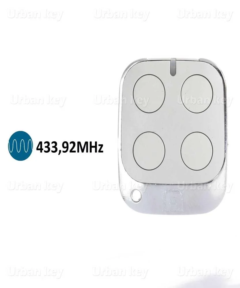 Emissor Doorgate Silver 433mhz 4 Canais