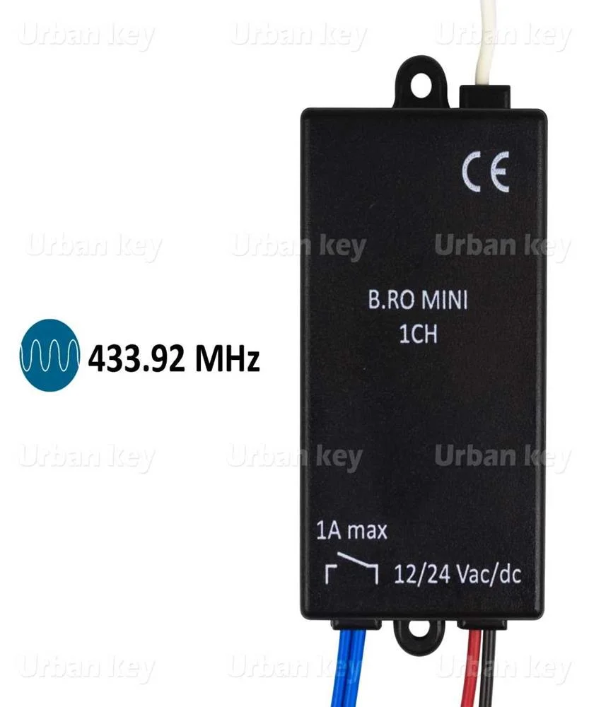 Recetor Monocanal Apil 433Mhz