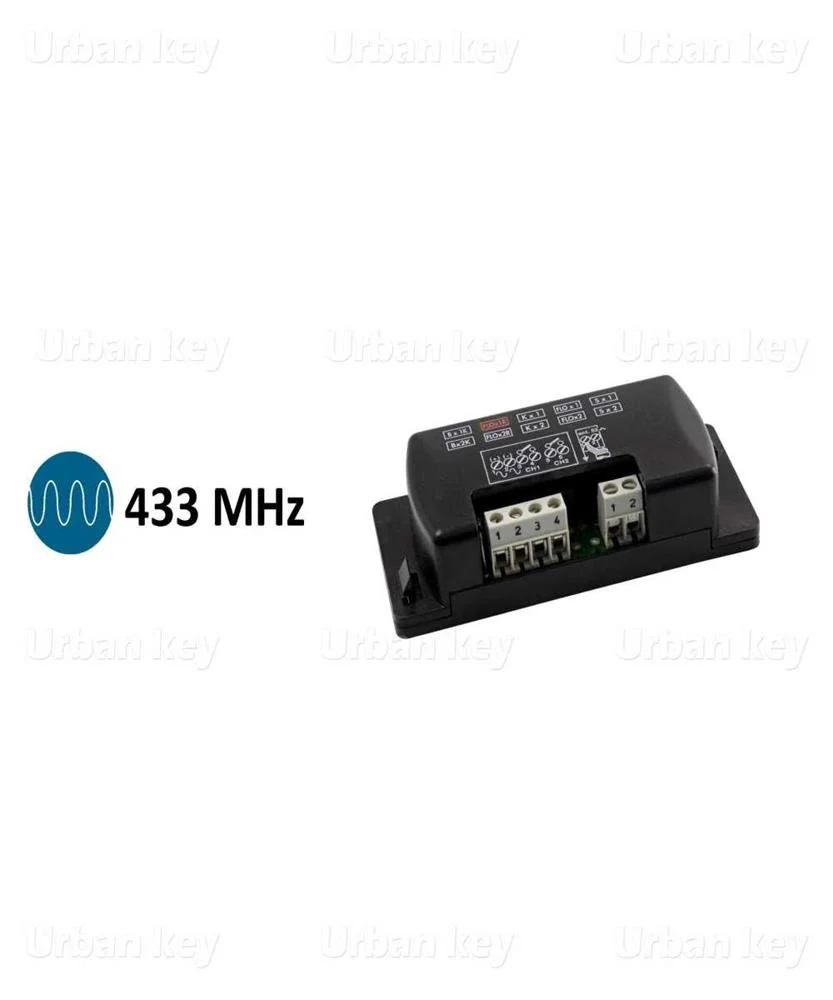 Recetor Nice Flox1R 1 Canal 433Mhz