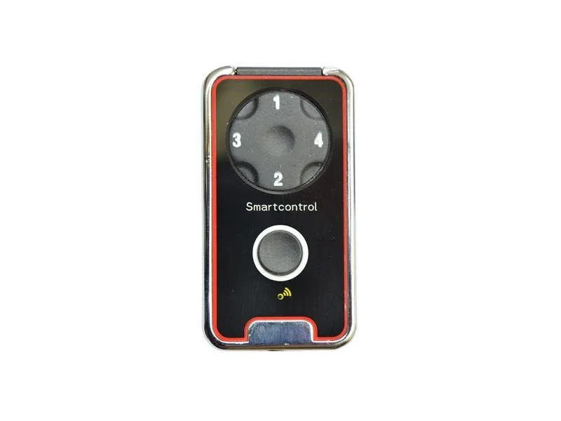 Emissor Duplicador Preto L11_P 433Mhz 4 Canais