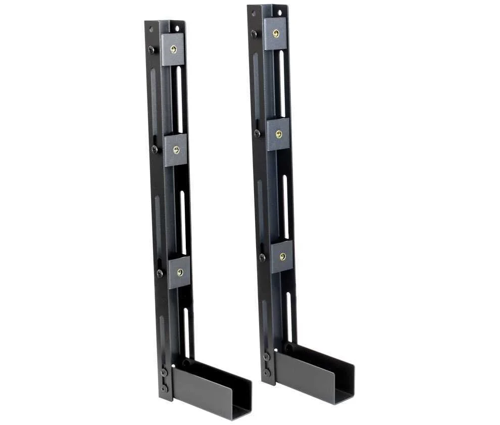 Pack 2x Suportes Verticais P/ Caixas de Segurança de Gravadores de Vídeo Dvr - Nimo