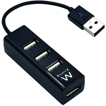 Hub Usb 4 Portas 480mbit/S (Branco) - Ewent