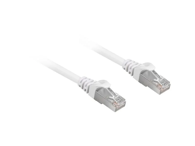 Cabo de Rede Ethernet Sharkoon Rj45 Cat.6a Sftp
