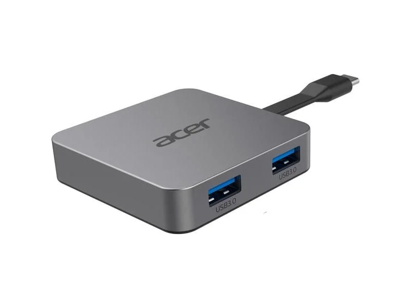 Multi-Porta Usb-C Acer Adaptador 4-Em-1 Compacto