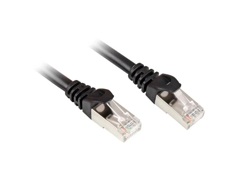 Cabo de Rede Ethernet Sharkoon Cat6 Sftp 3m Preto