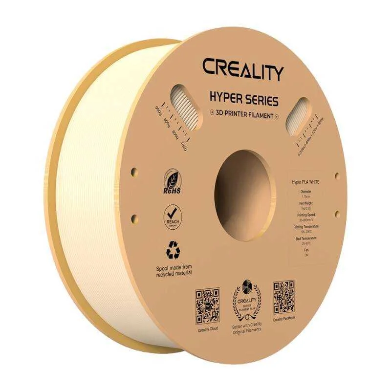 Filamento Hyper Pla Creality Bege