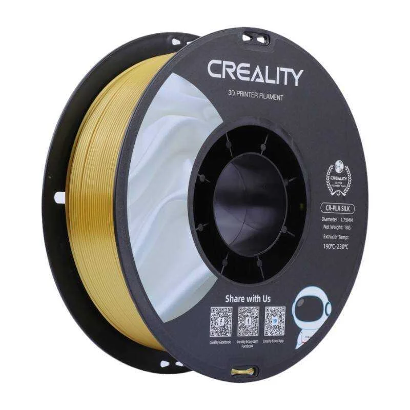 Filamento para Impressora 3D Creality PLA Dourado