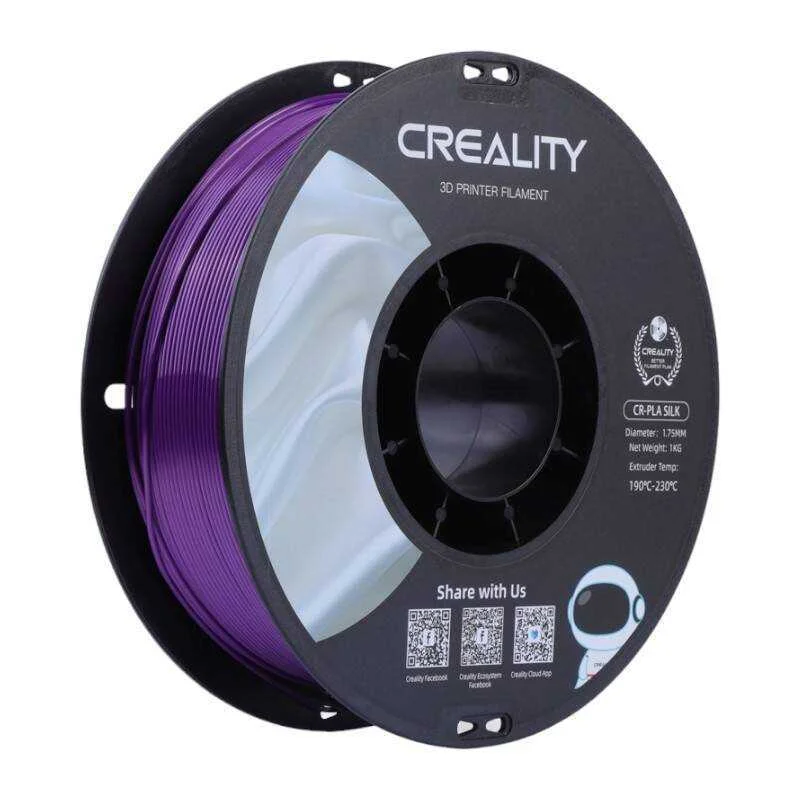 Filamento Creality CR-Silk - 1.75mm - 1kg Roxo