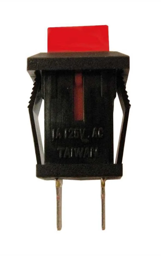 Botão de Pressão Quadrado, Normalmente Fechado, 125v. 1a,.