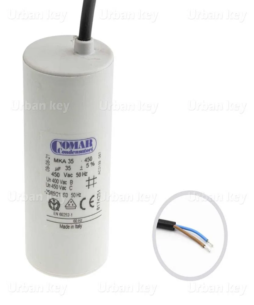 Condensador 35Uf 450V Mka Cabo
