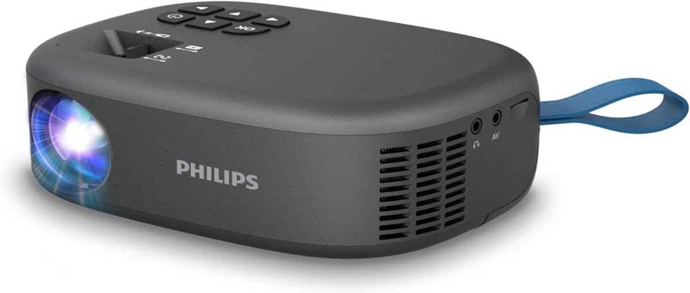 Video Projetor LED Neopix 113 Hd 720p Wi-Fi Branco - Philips