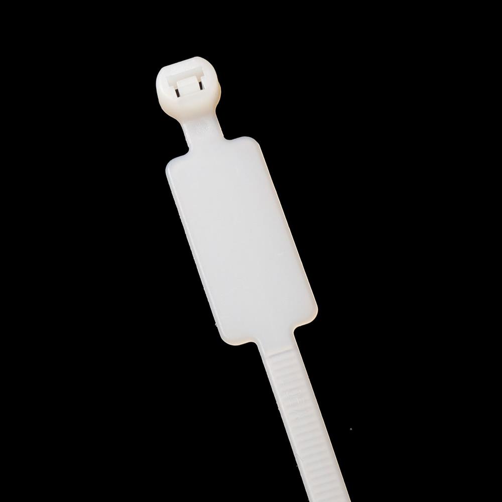 Brida de Bandera 4.8x190mm Natural, Nylon 66