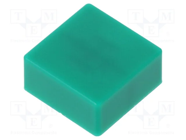 Tecla, Apertado, Não Disp, 5,5mm, -25÷70c, Quadrada, Verde