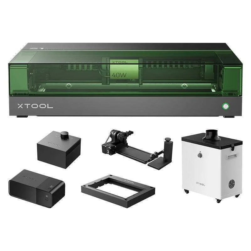 Máquina de Gravação a Laser xTool S1 40w Preto