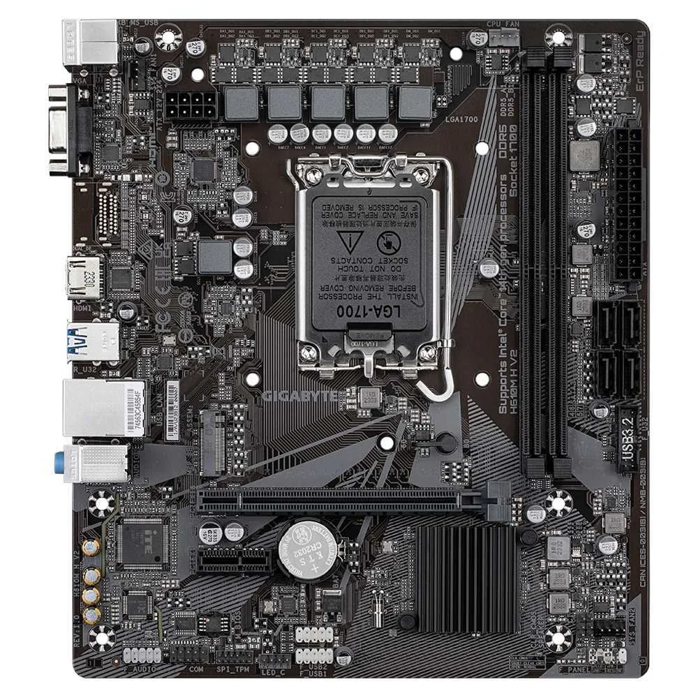 Gigabyte H610m H V2 Motherboard Intel H610 Expres.