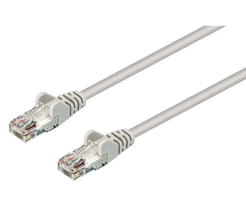Conexi&oacute;n U/Utp Cat.5e Rj45 Macho - Macho, Gris 15.