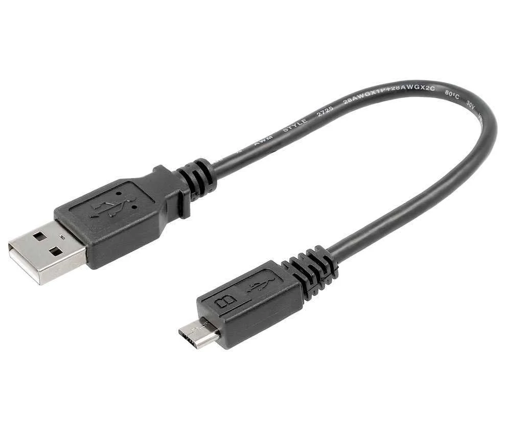 Conexión Usb-A 2.0 Macho - Micro Usb Macho